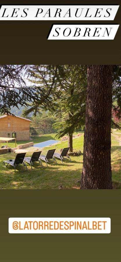 Willa El Refugi De La Torre Espinalbet Castellar del Riu Zewnętrze zdjęcie
